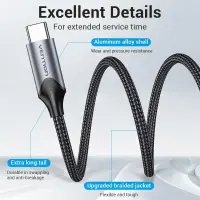 ADAPTER USB-C TO AUDIO 3.5MM/0.1M BGMHA VENTION – pilt 12