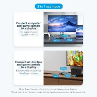 VIDEO SWITCHER HDMI 2-PORT/AKOB0 VENTION – pilt 11