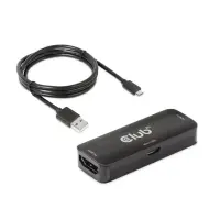 CLUB3D CAC-1307 AV-pikendus AV repiiter Must – pilt 3