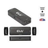 CLUB3D CAC-1307 AV-pikendus AV repiiter Must – pilt 5