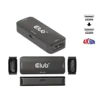 CLUB3D CAC-1307 AV-pikendus AV repiiter Must – pilt 12