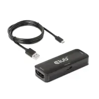 CLUB3D CAC-1307 AV-pikendus AV repiiter Must – pilt 14