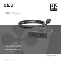 CLUB3D CSV-2511 videojagur USB tüüp-C 2x DisplayPort – pilt 4
