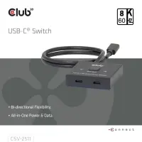 CLUB3D CSV-2511 videojagur USB tüüp-C 2x DisplayPort – pilt 12