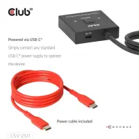 CLUB3D CSV-2511 videojagur USB tüüp-C 2x DisplayPort – pilt 13
