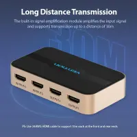VIDEO SPLITTER HDMI 4PORT/ACCG0-EU VENTION – pilt 10