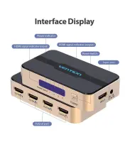 VIDEO SPLITTER HDMI 4PORT/ACCG0-EU VENTION – pilt 15
