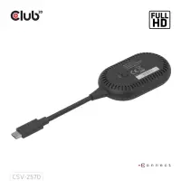 I/O ADAPTER WRL USB-C TO HDMI/CSV-2570 CLUB3D – pilt 2