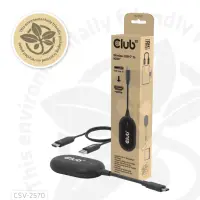 I/O ADAPTER WRL USB-C TO HDMI/CSV-2570 CLUB3D – pilt 13
