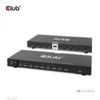 CLUB3D CSV-1383 videojagur HDMI 8x HDMI – pilt 2