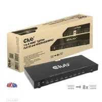 CLUB3D CSV-1383 videojagur HDMI 8x HDMI – pilt 23