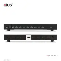 CLUB3D CSV-1383 videojagur HDMI 8x HDMI – pilt 27