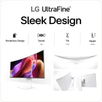 LG 40U990A-W PC lamekuvar 101,6 cm (40") 5120 x 2160 pikslit WUHD Must