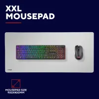 Trust GXT 759W Mänguri hiire padi Valge – pilt 8