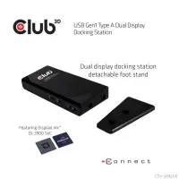 CLUB3D SenseVision USB3.0 Dual Display Docking Station – pilt 18