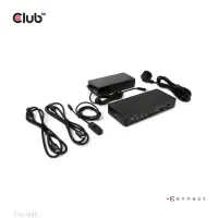 CLUB3D CSV-1585 KVM-lüliti Must – pilt 8