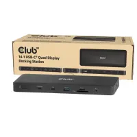 CLUB3D CSV-2540 sülearvuti dokk ja pordireplikaator Dokkimine USB 3.2 Gen 1 (3.1 Gen 1) Type-C Must – pilt 14