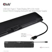 CLUB3D CSV-1565 sülearvuti dokk ja pordireplikaator Dokkimine USB 3.2 Gen 1 (3.1 Gen 1) Type-C Must – pilt 11