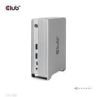CLUB3D CSV-1568 sülearvuti dokk ja pordireplikaator Dokkimine USB 3.2 Gen 2 (3.1 Gen 2) Type-C Metallik – pilt 24