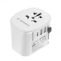 POWER ADAPTER GROUNDED 15W/WHT TPA-EU2A1C15-01-W GEMBIRD – pilt 2
