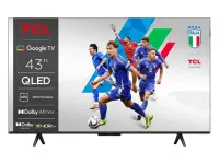 TCL T69C 43T69C teler 109,2 cm (43") 4K Ultra HD Nutiteleri funktsioon WiFi Must 350 cd/m²