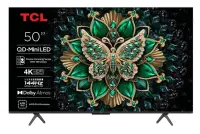 TCL 50Q6C teler 127 cm (50") 4K Ultra HD Nutiteleri funktsioon WiFi Metallik
