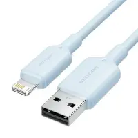 CABLE USB2.0 TO LIGHTNING/1M BLUE LAMSF VENTION – pilt 2