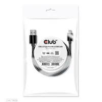 CABLE USB TO MICRO USB 1M/M/M CAC-1408 CLUB3D