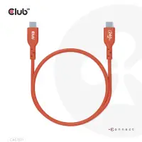 CLUB3D CAC-1511 USB-kaabel USB 2.0 1 m USB C 0,48 Gbit/s 240 W Oranž – pilt 12