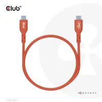 CLUB3D CAC-1511 USB-kaabel USB 2.0 1 m USB C 0,48 Gbit/s 240 W Oranž – pilt 19