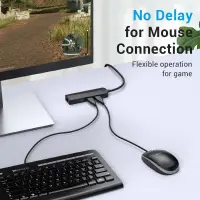 I/O HUB USB2.0 3PORT/0.15M CHPBB VENTION