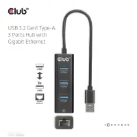 CLUB3D CSV-1430a Juhtmega ühendatud USB 3.2 Gen 1 (3.1 Gen 1) Type-A Must – pilt 5