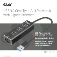 CLUB3D CSV-1430a Juhtmega ühendatud USB 3.2 Gen 1 (3.1 Gen 1) Type-A Must – pilt 6