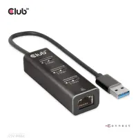 CLUB3D CSV-1430a Juhtmega ühendatud USB 3.2 Gen 1 (3.1 Gen 1) Type-A Must – pilt 25
