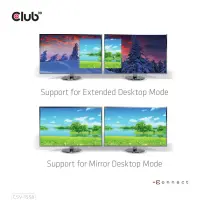CLUB3D CSV-1558 videojagur USB tüüp-C 2x HDMI – pilt 5