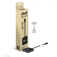 CLUB3D CSV-1558 videojagur USB tüüp-C 2x HDMI – pilt 13