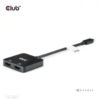 CLUB3D CSV-1558 videojagur USB tüüp-C 2x HDMI – pilt 14