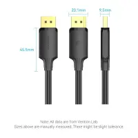 CABLE DP TO DP 3M/HAKBI VENTION – pilt 14