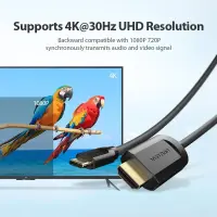 CABLE HDMI TO USB-C 1.5M/CGUBG VENTION – pilt 11