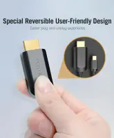 CABLE HDMI TO USB-C 2M/CGUBH VENTION – pilt 16