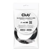 CLUB3D Mini DisplayPort to DisplayPort 1.2 M/M 2m/6.56ft 4K60Hz – pilt 5