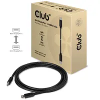 CLUB3D Mini DisplayPort 1.4 Cable HBR3 8K60Hz Male / Male 2 mtr. / 6.56 Ft. – pilt 4