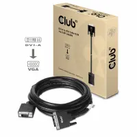 CLUB3D DVI-A TO VGA CABLE M/M 3m/ 9.8ft 28 AWG Must – pilt 6