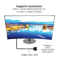 CLUB3D CAC-1220 DVI-kaabel 10 m DVI-D Must – pilt 10