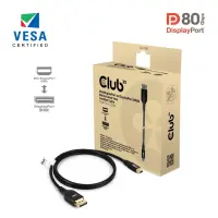 CLUB3D CAC-1116 DisplayPort-kaabel 1 m Mini DisplayPort Must – pilt 3