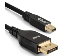 CLUB3D CAC-1116 DisplayPort-kaabel 1 m Mini DisplayPort Must – pilt 6