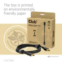 CLUB3D CAC-1094 DisplayPort-kaabel 2 m Must – pilt 8