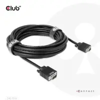 CLUB3D CAC-1710 VGA-kaabel 10 m VGA (D-Sub) Must – pilt 7
