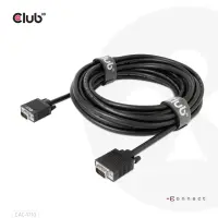 CLUB3D CAC-1710 VGA-kaabel 10 m VGA (D-Sub) Must – pilt 8