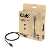 CLUB3D CAC-1083 DisplayPort-kaabel 2 m HDMI tüüp D (Micro) Must – pilt 4